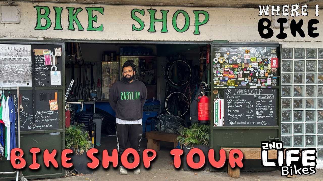 Commuinity Bike Shop Tour - BabyLDN - Ep1 Where I Bike