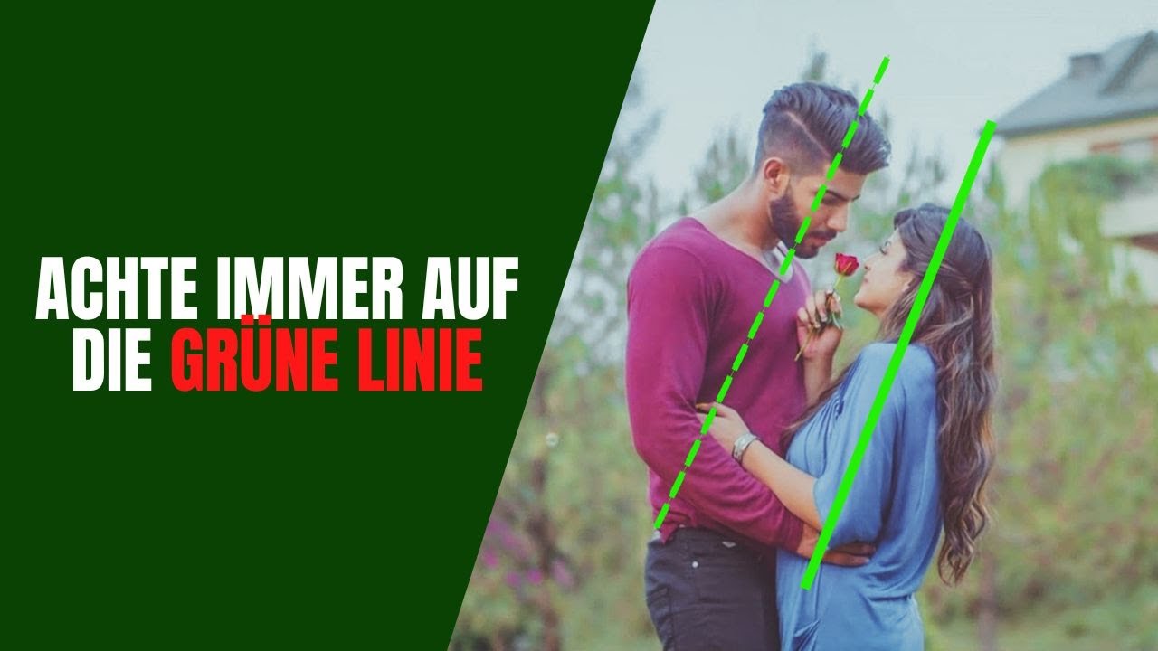 Wieso du auf Fotos immer auf die grüne Linie achten solltest!