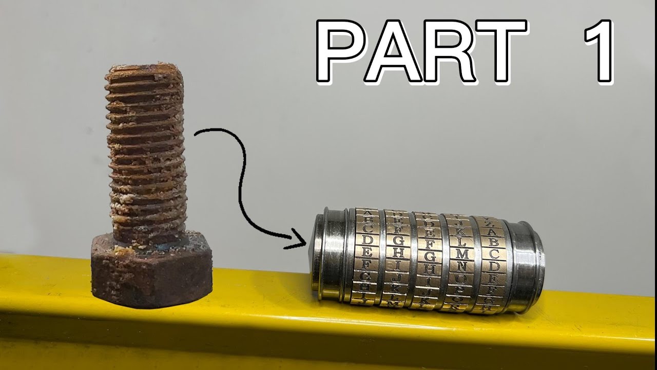 Making a Da Vinci cryptex——Part 1