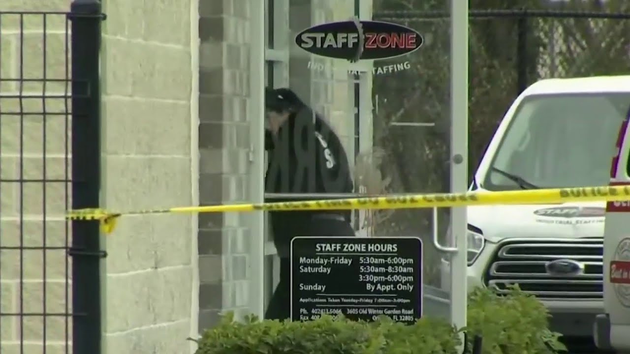Office employee shoots man during machete attack, Orlando police say