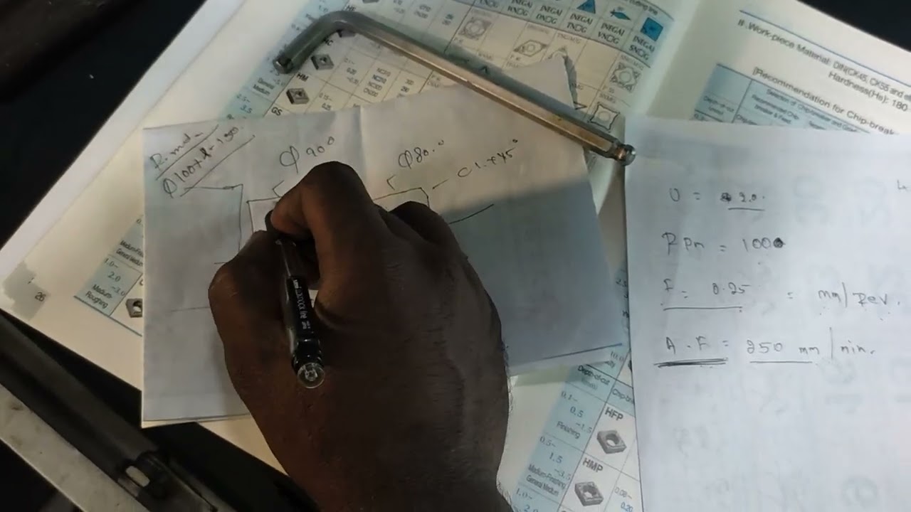 CNC turning cycle time calculation  பண்ண தெரியுமா?? தெரியலனா இத பாருங்க .