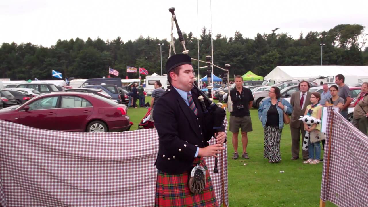Solo Piping Highland Games St Andrews Fife Scotland July 31st