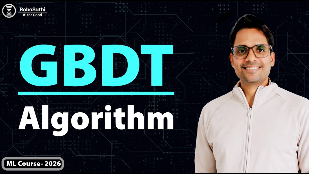 Gradient Boosted Decision Trees (GBDT) Algorithm | Step-by-Step Explanation
