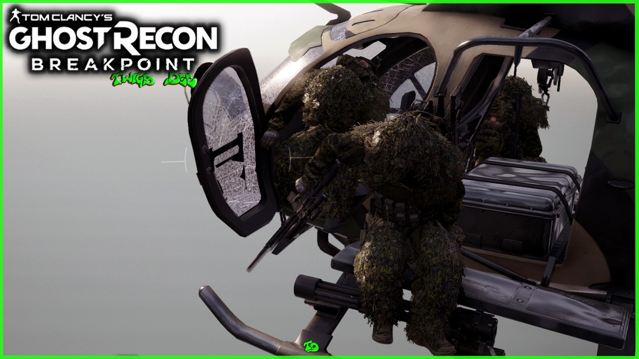 Nomad's Parachute Distance in Ghost Recon Breakpoint - 4K - No Commentary Timelapse