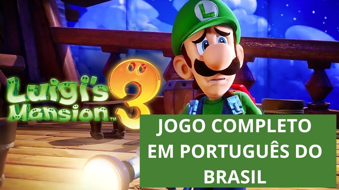 Luigi's Mansion 3 - Completo em Português do Brasil