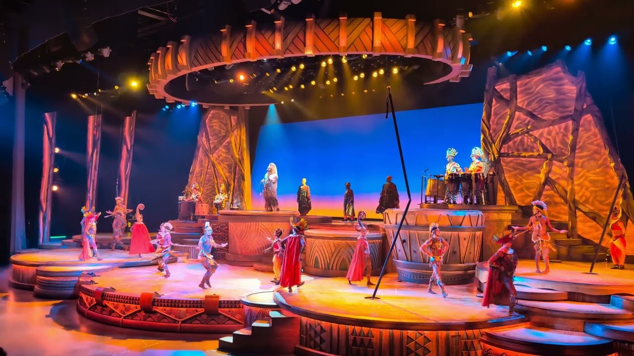 Musicalshow The Lion King * Eurodisney Paris France, 15-12-25