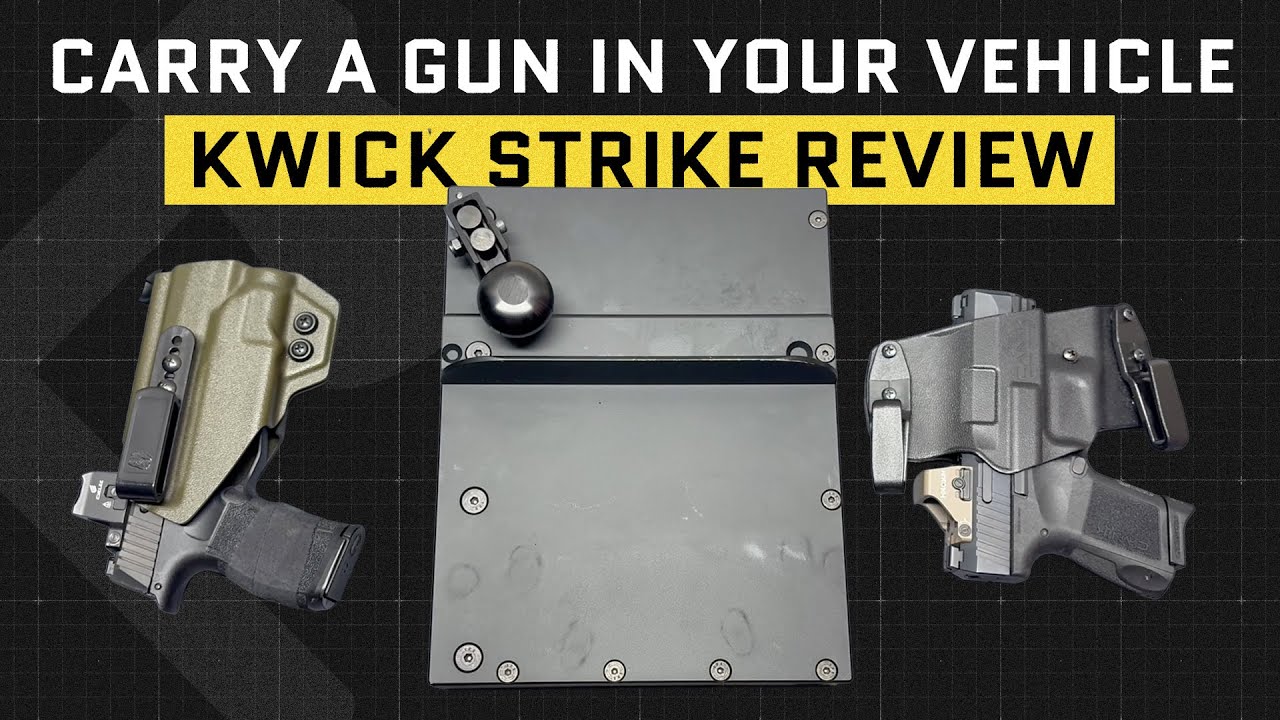 The Best Way to Concealed Carry in Your Car? | Kwick Strike Review & Demo