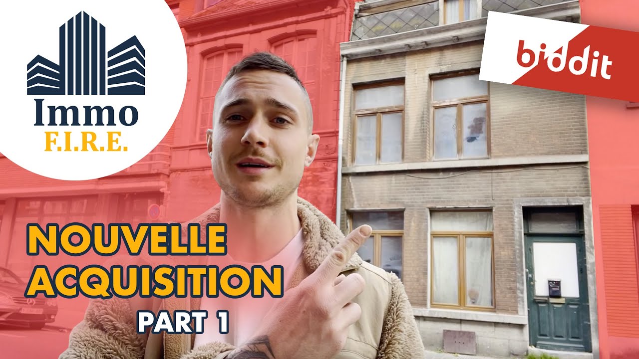 Merci BIDDIT ! Nouvel investissement à Mons - PART 1