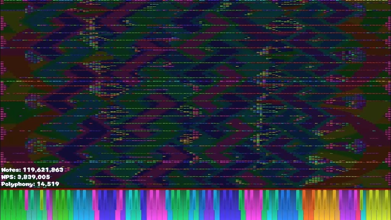 [Black MIDI] Infinite Being Qualitynt Merge Rebirth II