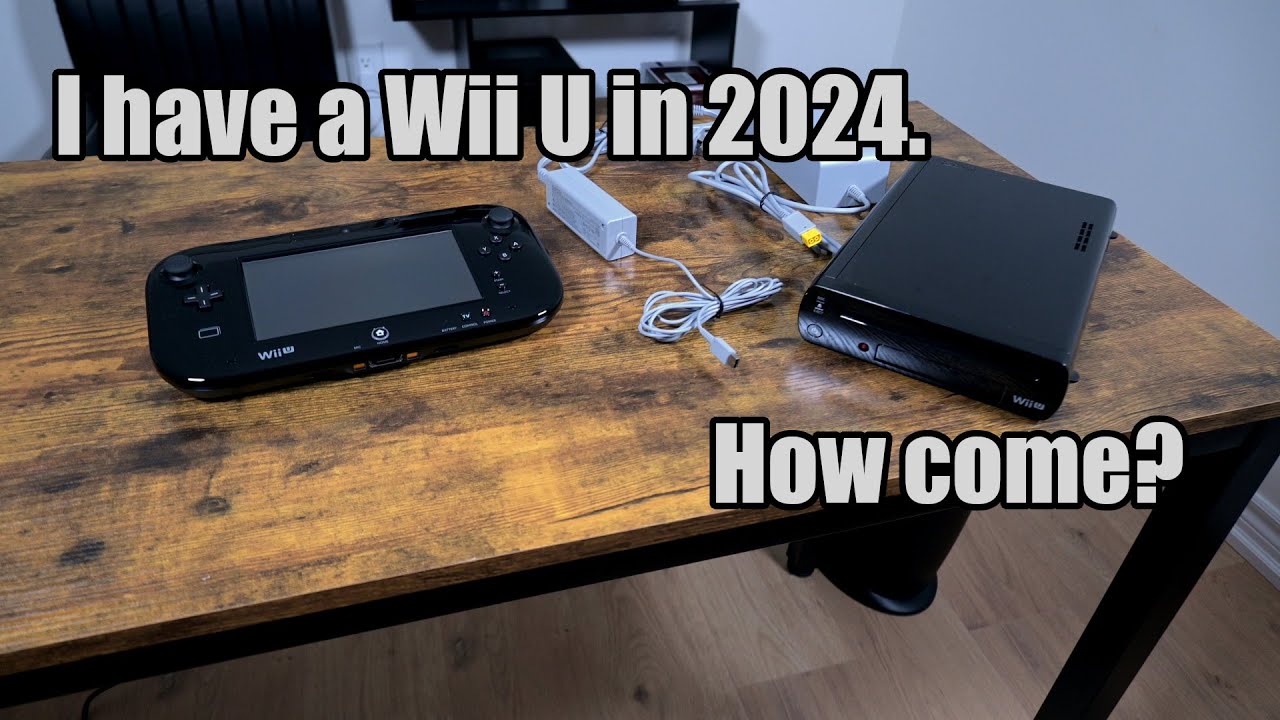 I have a Wii U in 2024, and it's not for the lolz.