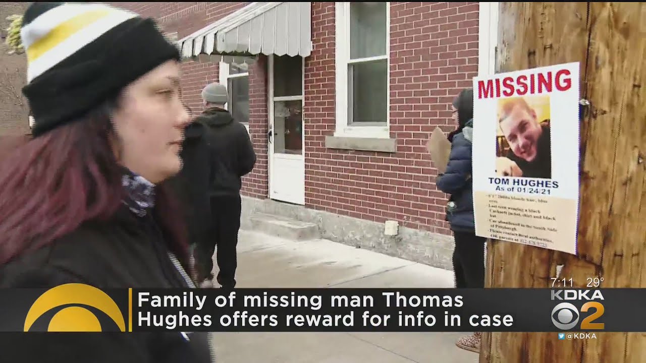 Family Of Thomas Hughes Offers Reward For Information That Could Lead To His Return