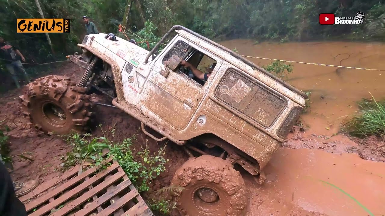 TRILHA PESADA SOPA DE PINHÃO 2023 - 4x4 Extremo Toyota Bandeirantes Troller Jeep Willys Gaiola F75
