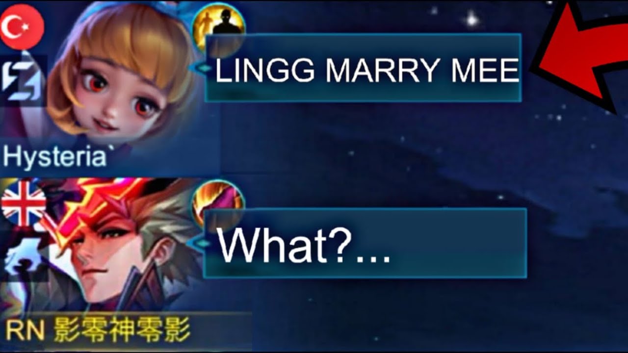 She Said MARRY ME 😳 | Top Global Ling MLBB