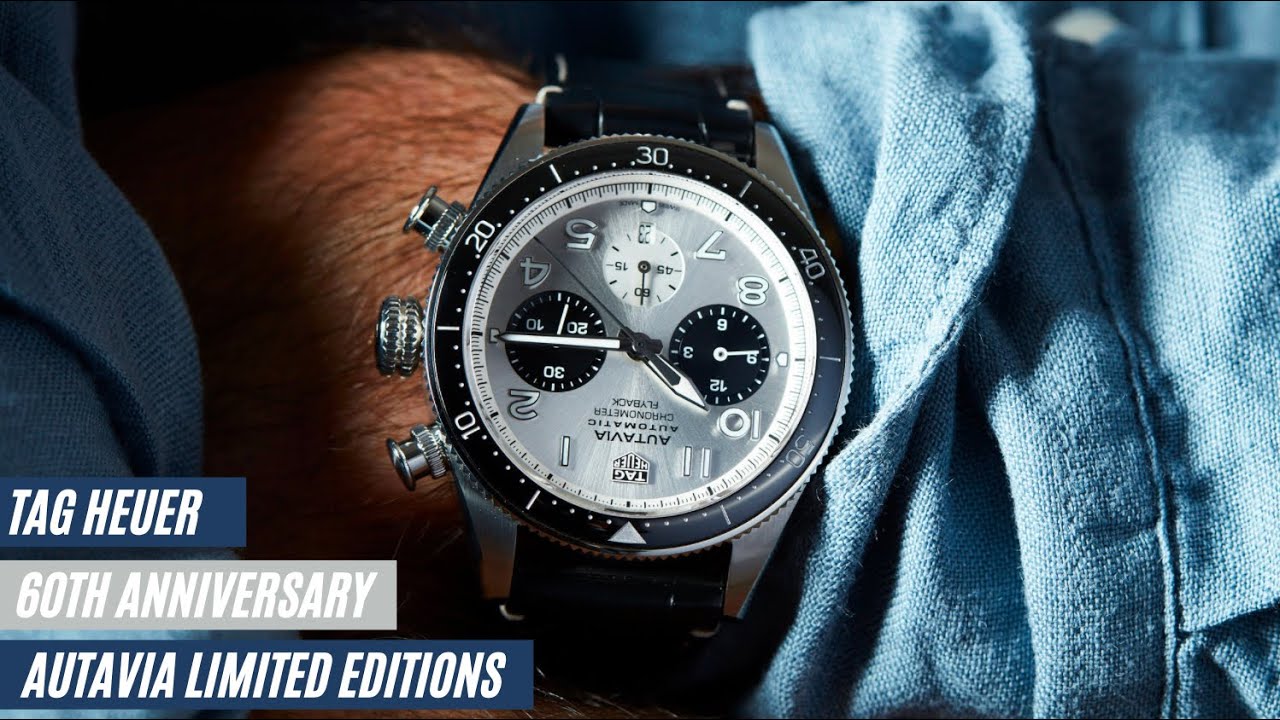 All of TAG Heuer's 2022 Autavia watches in one big video. The panda 🐼, the stealth chrono & GMT