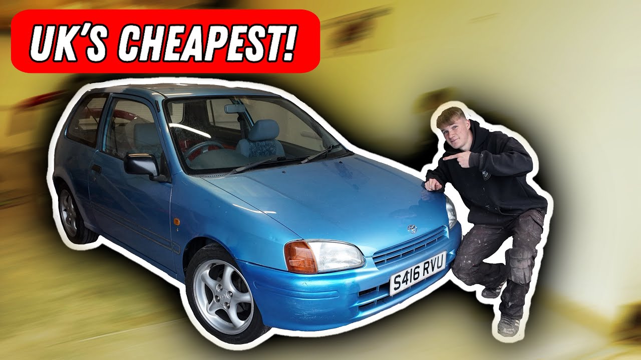 Я КУПИЛ САМУЮ ДЕШЕВУЮ TOYOTA STARLET В ВЕЛИКОБРИТАНИИ!
