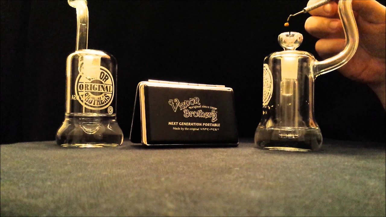 Vaporbrothers ALL NEW Mini Hydrator Showerhead Bubbler plus Errl Wax Dabs - HD 1080/HQ Sound