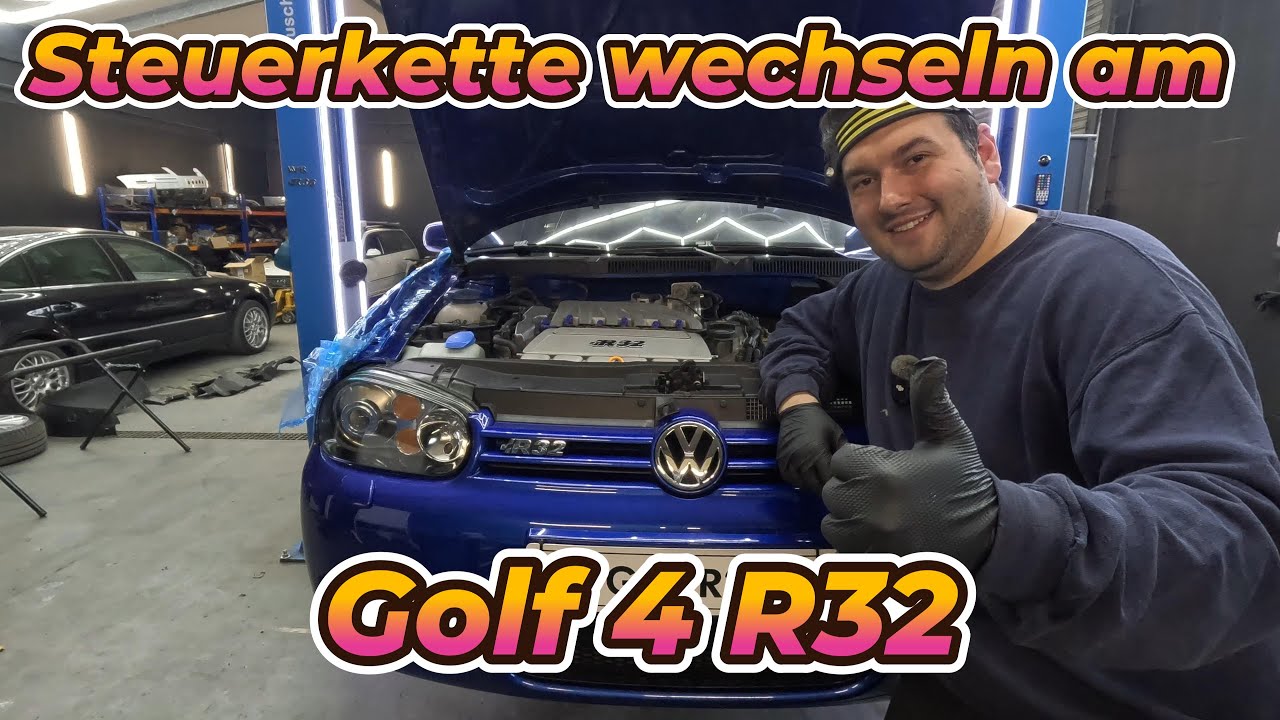 Schnurrt wie ein Kätzchen! - Steuerkettenwechsel am VW Golf 4 R32 VR6