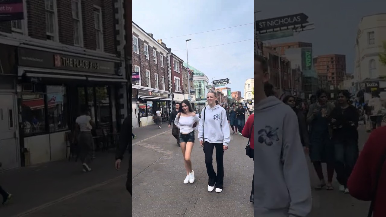 London Streets 🇬🇧 South London, Sutton, High St, SM1
