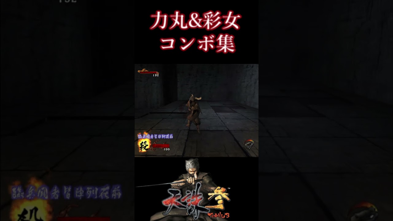 力丸&彩女 コンボ集(Rikimaru&Ayame Combo's)【天誅参 Tenchu: Wrath of Heaven】