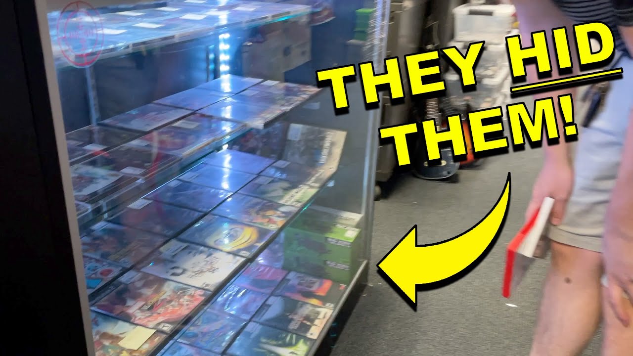 This Game Store Was HIDING Their SEALED Video Games