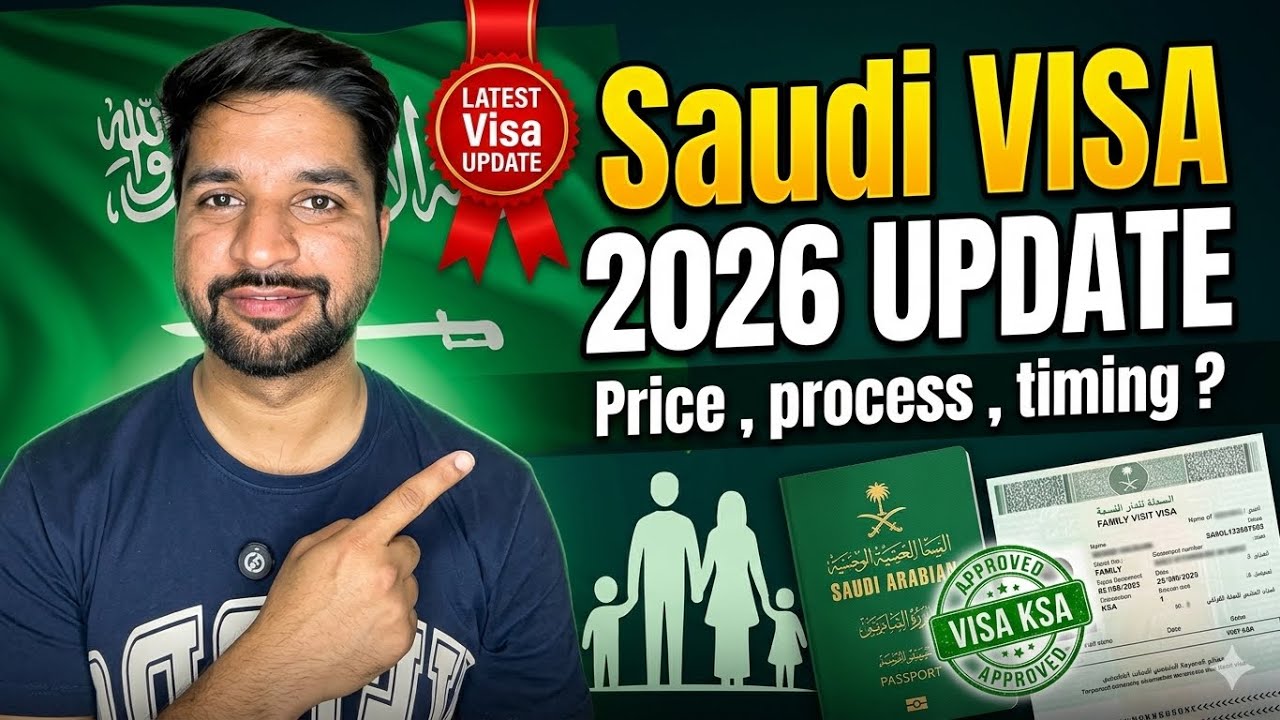 Family visit visa Saudi Arabia 2026 new update | umrah visa and multiple visa update 