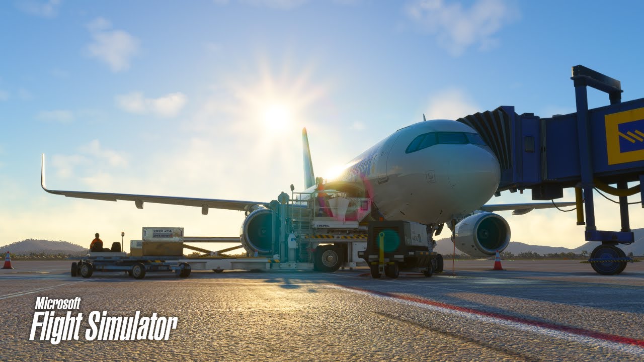 Smooth Landing In Sunny Athens | Fenix A320 Discover Airlines | MSFS 2024 4K Graphics