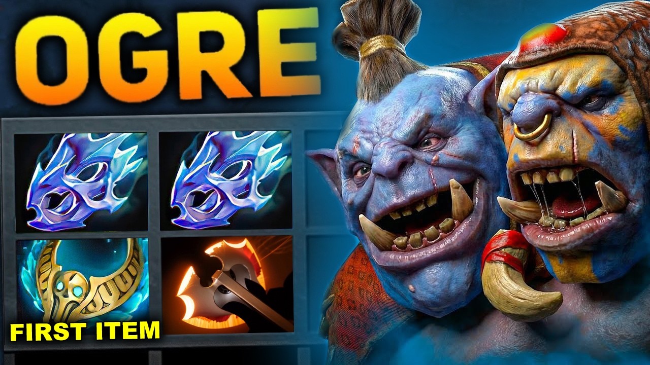 Insane Max Attack Speed Ogre Magi with x2 Moonshard🔥🔥🔥34Kills Hard Carry Dota 2