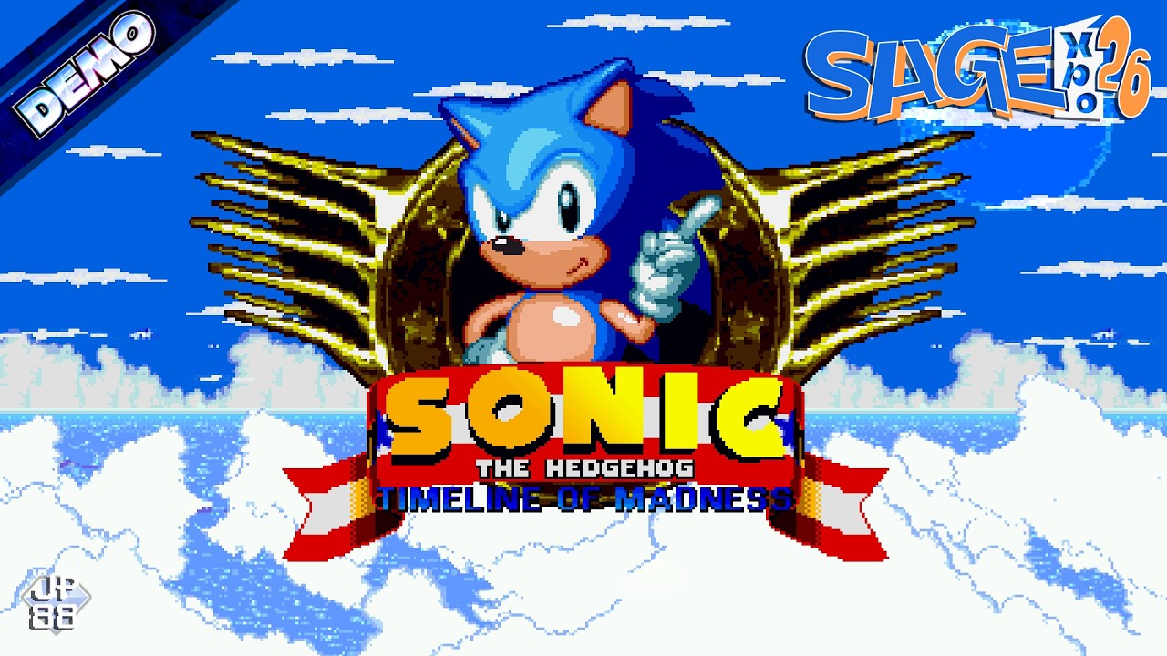 Sonic the Hedgehog: Timeline of Madness (SAGE '26 Demo) ✪ Walkthrough (1080p/60fps)