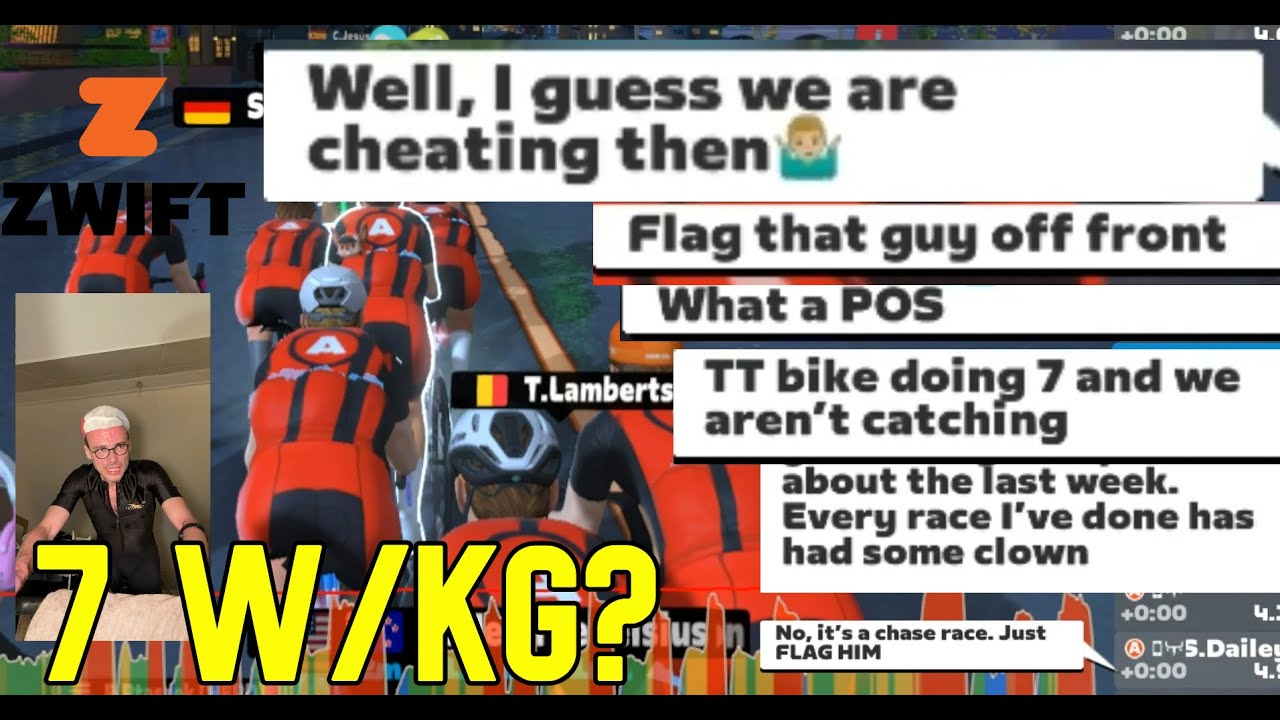 This Zwift Race Chat Was Spicy! - And you know the reason!