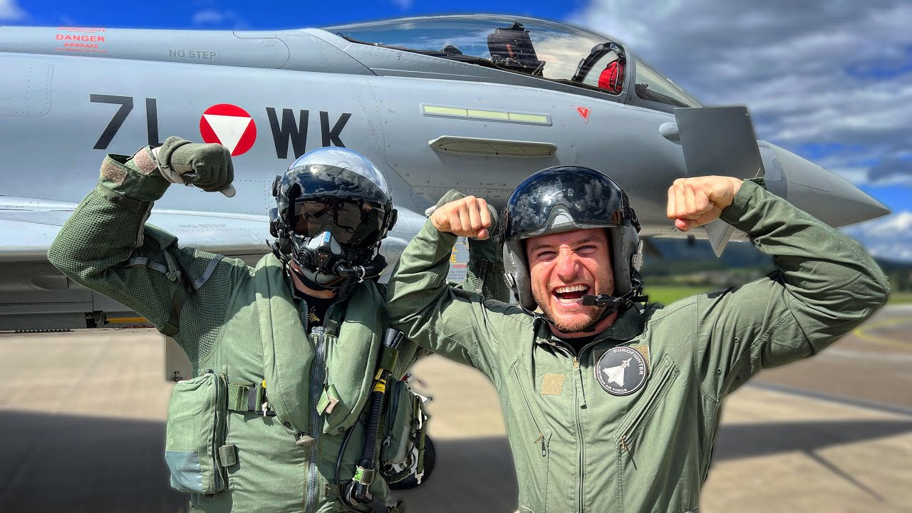 1 ДЕНЬ В КАЧЕСТВЕ ЛЕТЧИКА РЕАКТИВНОГО ИСТРЕБИТЕЛЯ | Эскалация в воздухе с Eurofighters!