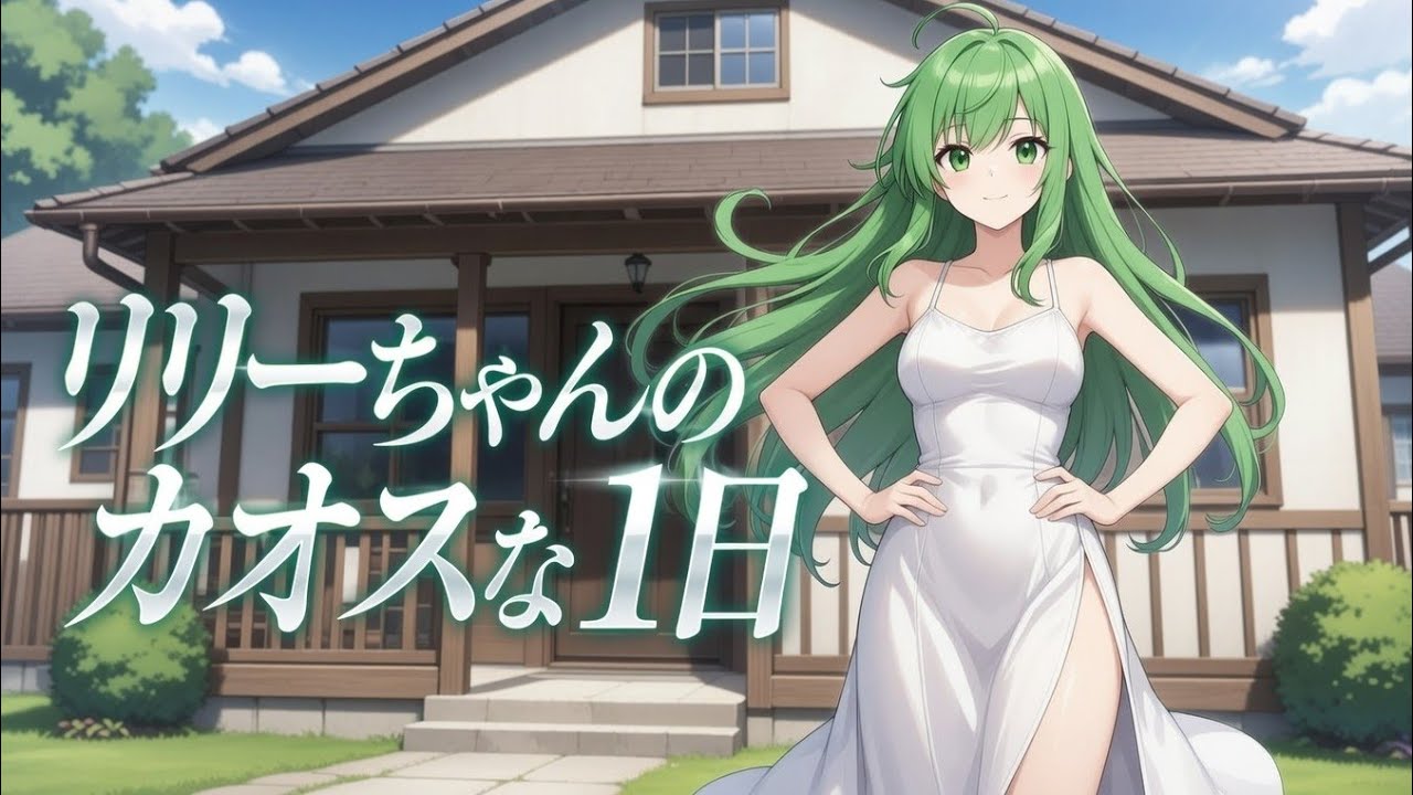 【AIアニメ】リリーちゃんのカオスな1日【AI Art】#aivideo #aiart #aiアニメ #カオス動画  #anime 