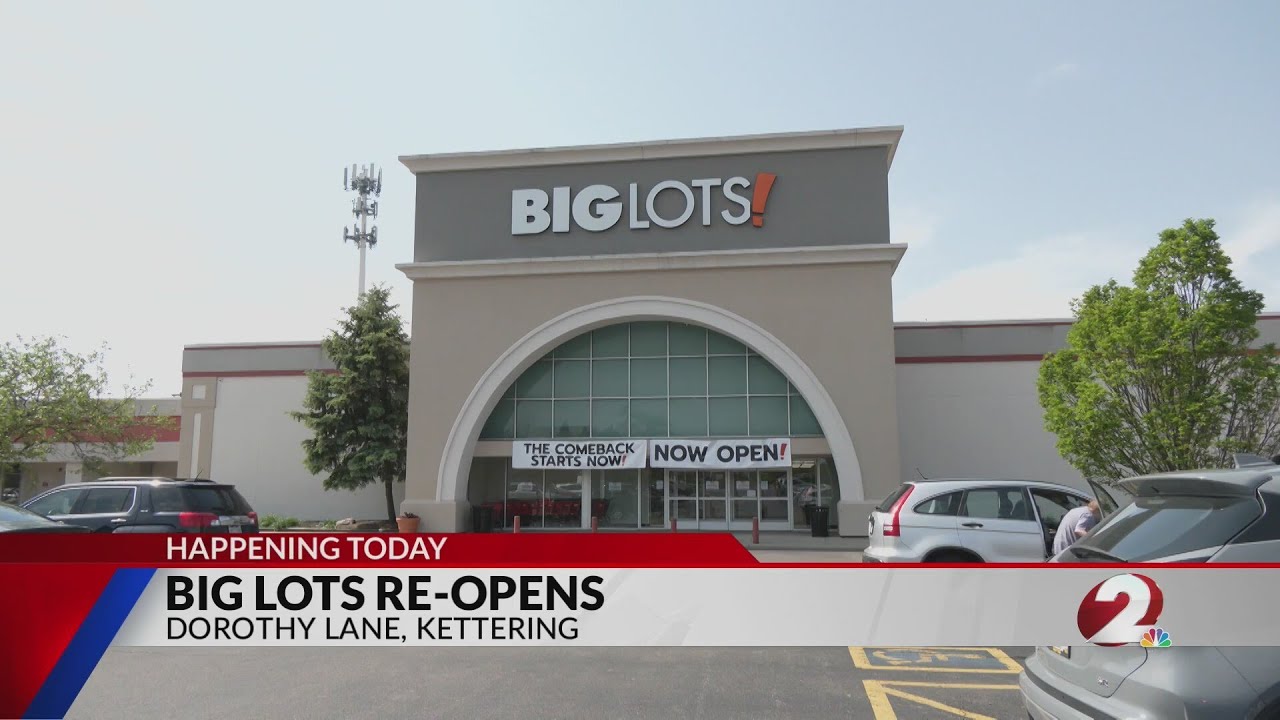 Big Lots reopens in Kettering