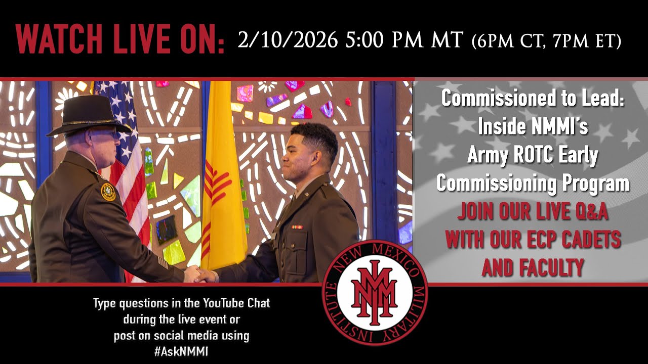 Commissioned to Lead: Inside NMMI's Army ROTC Early Commissioning Program
