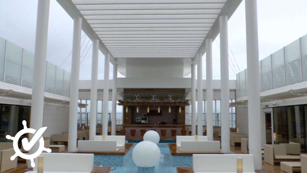 AIDAprima: Patio Deck und AIDA-Lounge