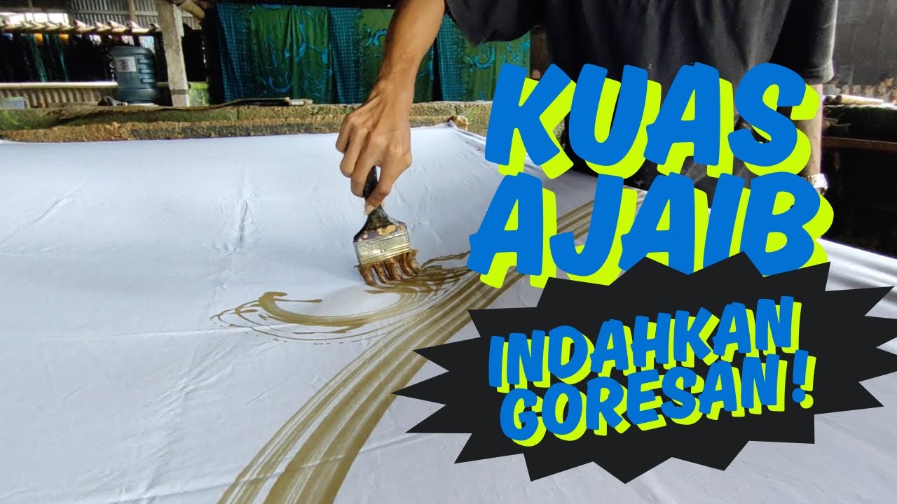 Kuas yang kita pake ajaib?????