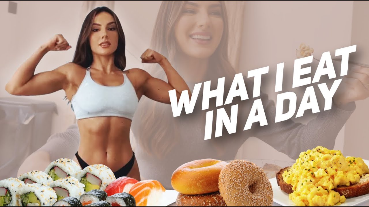 WHAT I EAT IN A DAY //  REALISTIC AND FILLING - Krissy Cela