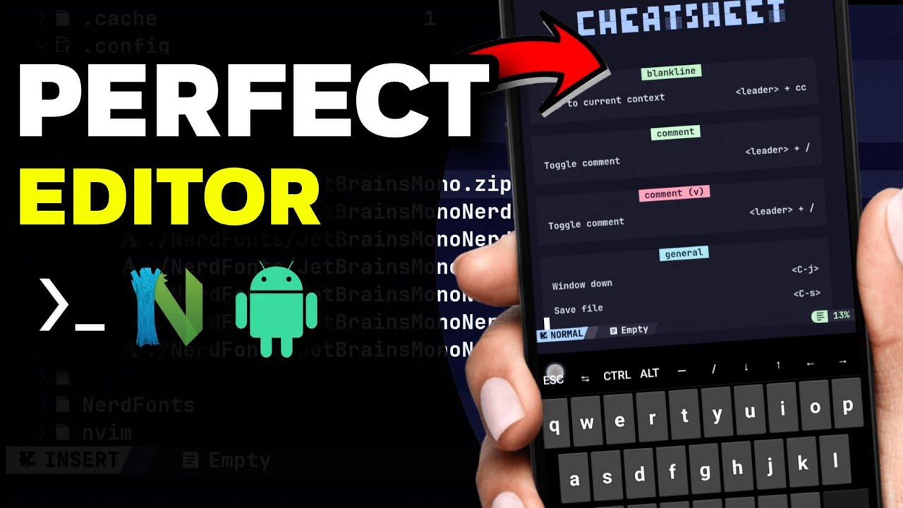 ИДЕАЛЬНЫЙ РЕДАКТОР КОДА для ANDROID!! (С Neovim и Termux)