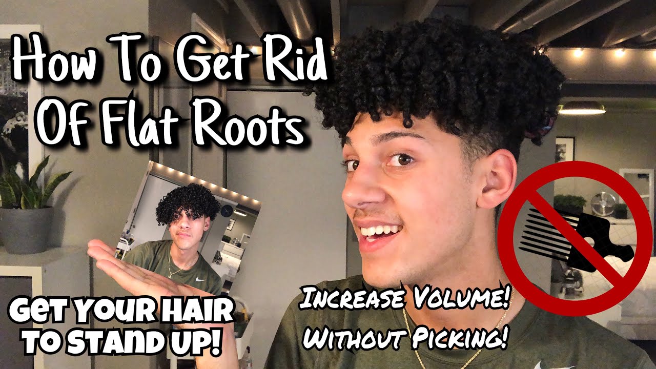 How To Get Rid Of Flat Roots | Make Hair Stand Up