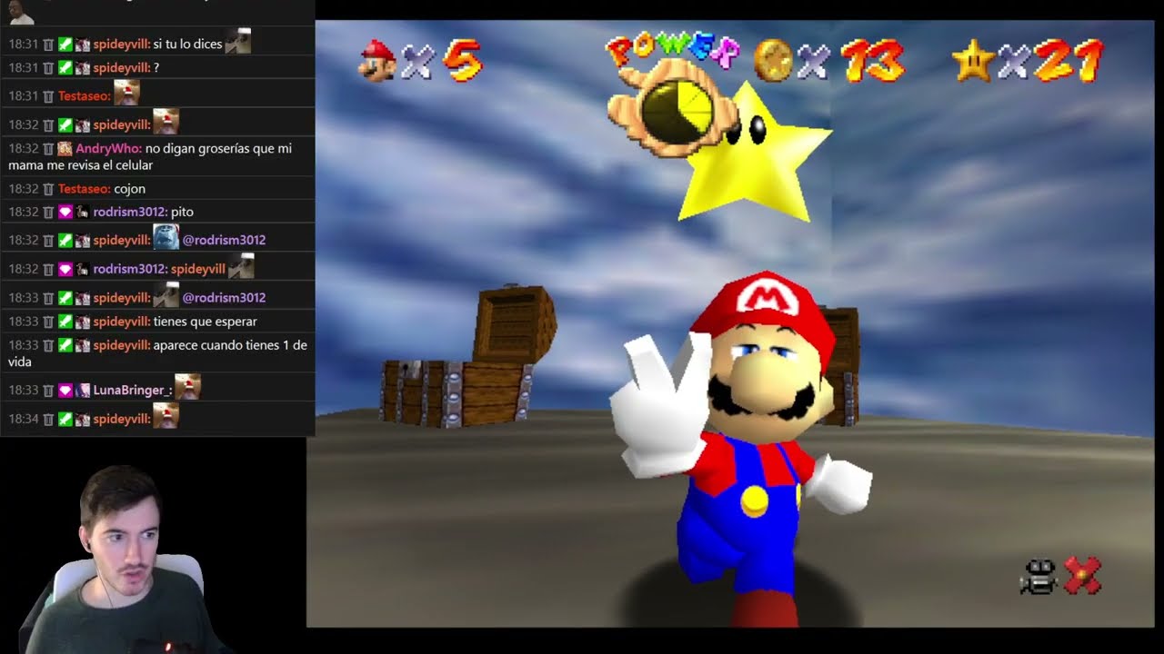 MARIO 64 - GAMEPLAY NEFASTO 🌟 🎦 DÍA 2