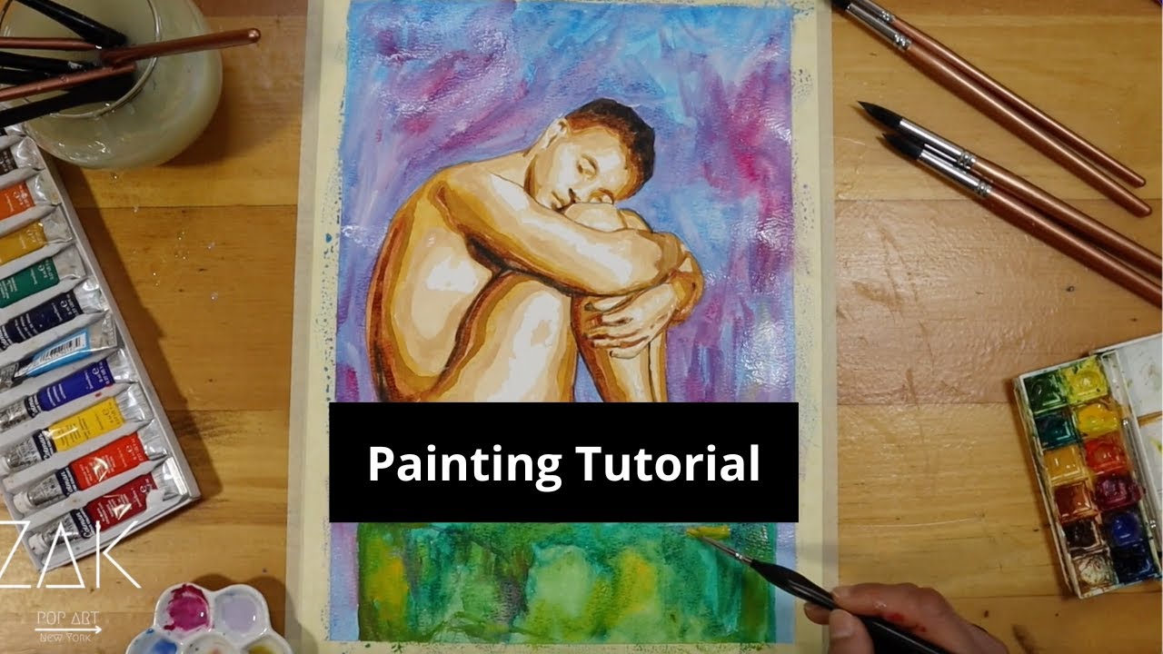 Painting Tutorial Time lapse Episode (61) 