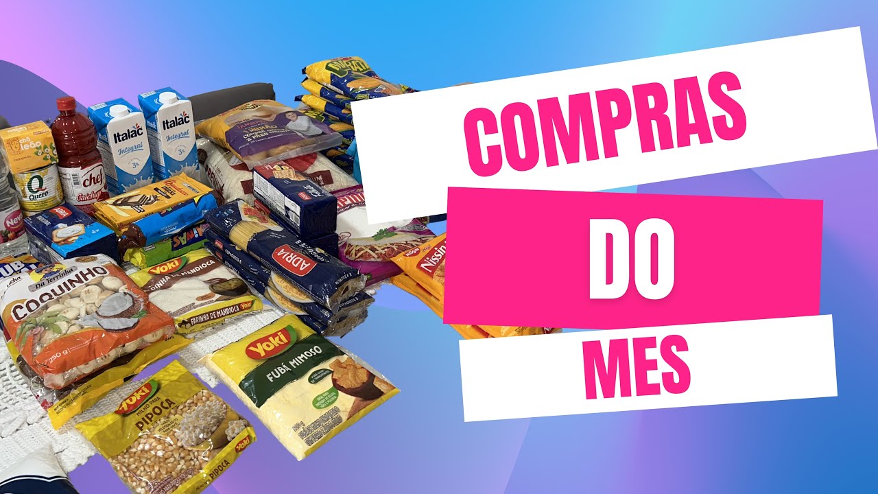 COMPRAS 🛒 DO MÊS- Alana Barreto 