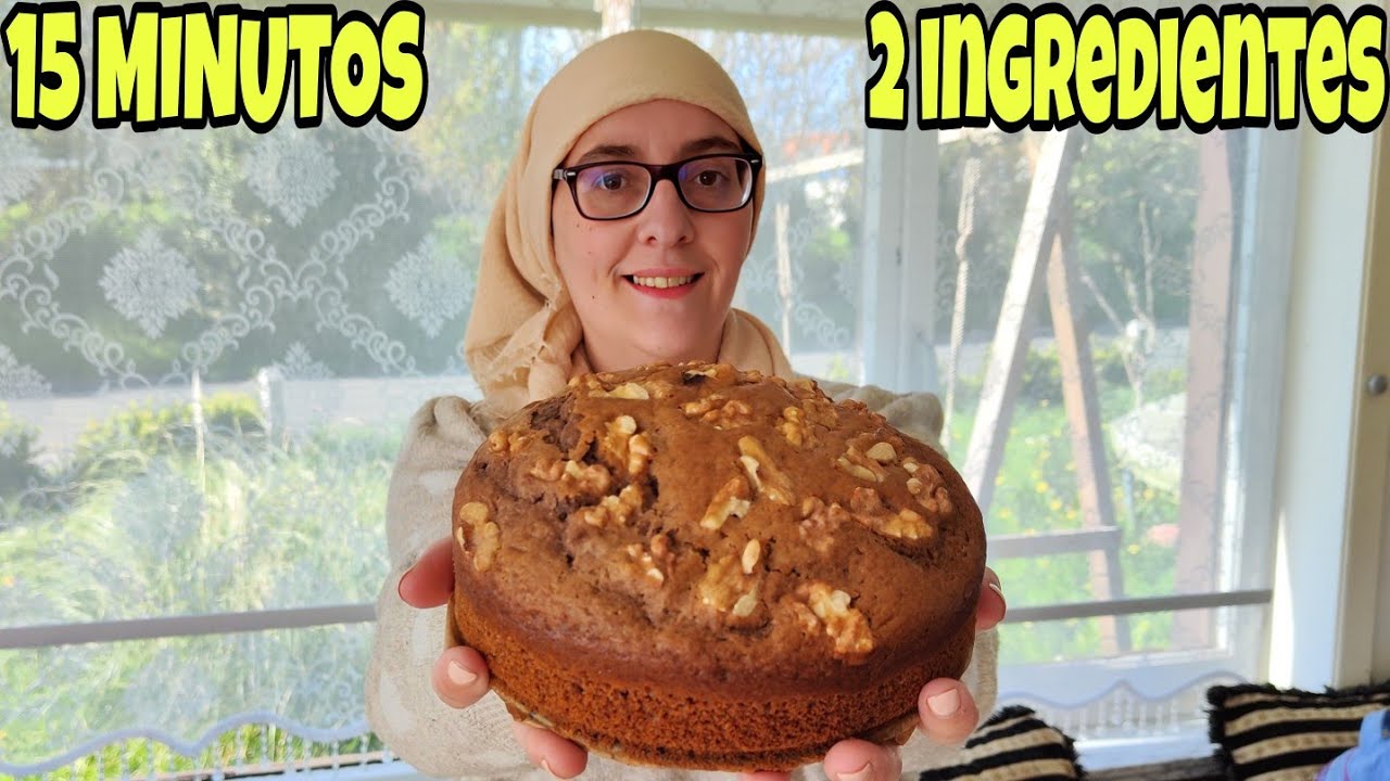2 HUEVOS Y 2 VASOS DE HARINA 1 NATILLA! RECETA EXPRÉS PARA DESAYUNO O MERIENDA