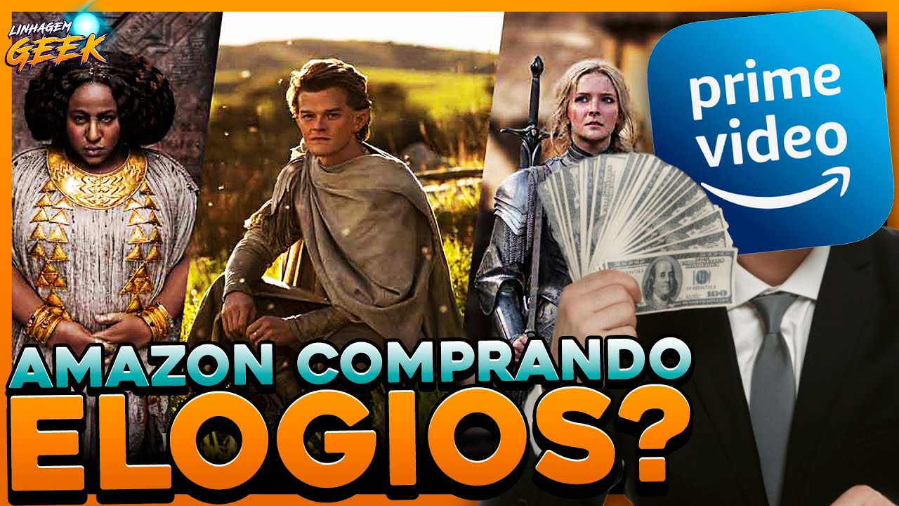 AZEDOU! AMAZON COMPROU YOUTUBERS PRA ELOGIAR ANÉIS DO PODER?