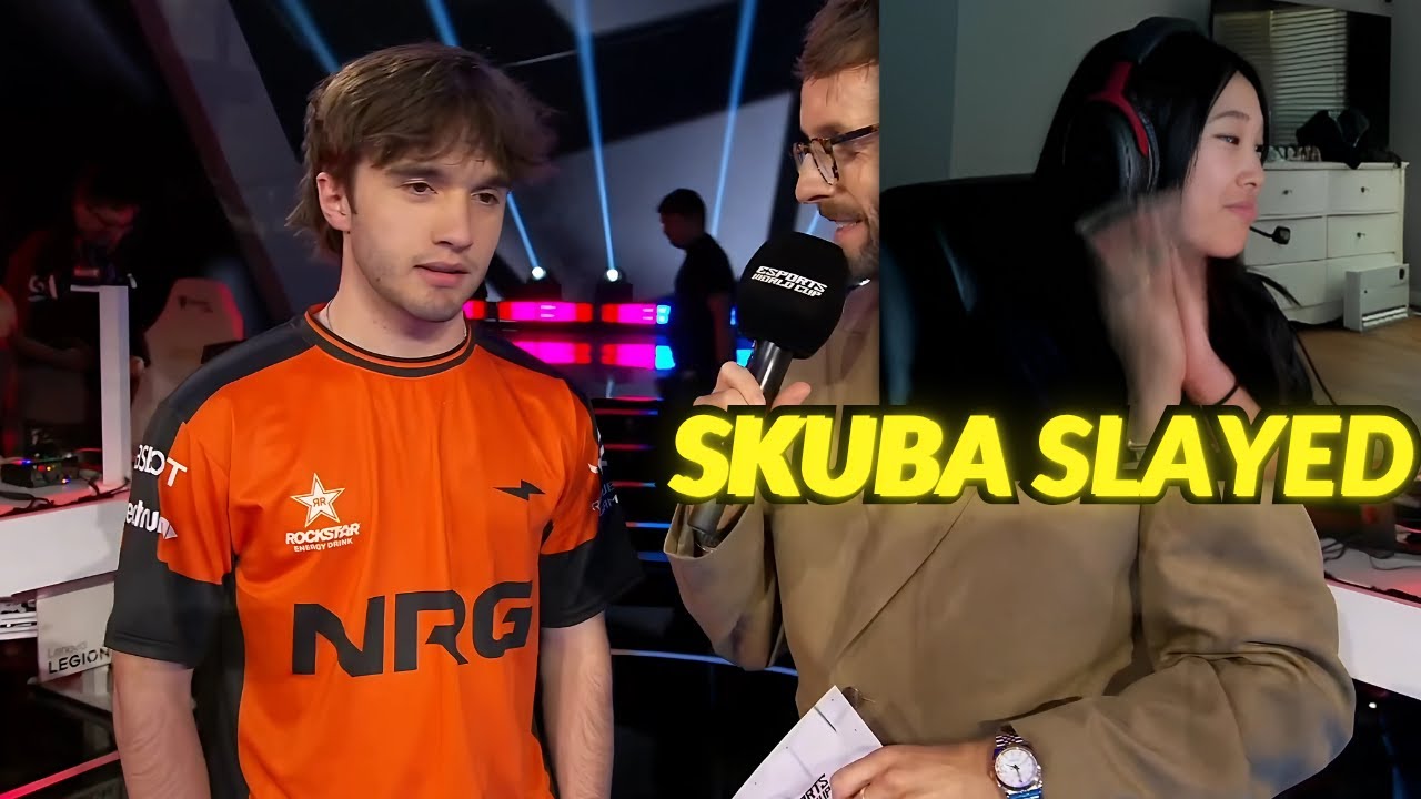 Katiewon Reacts To NRG Skuba's Post Match Interview After Beating Team Heretics In EWC 2025