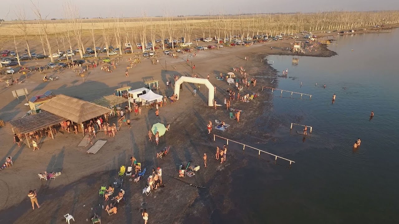 Playa Eco sustentable desde un Drone