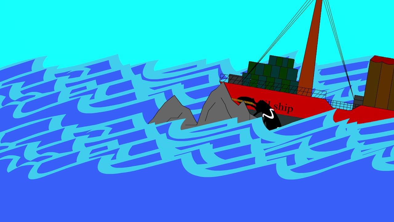The Oil Spill || 2D Animation || #flash #Premiere_Pro #2D_animation