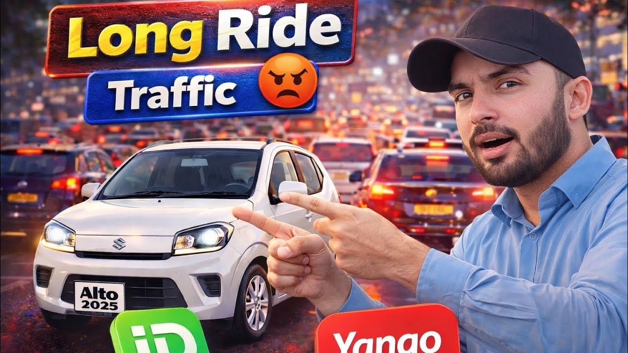 Long Ride Mein Phas Gaya 😡 Traffic Ka Bura Haal | InDrive & Yango Alto 2026