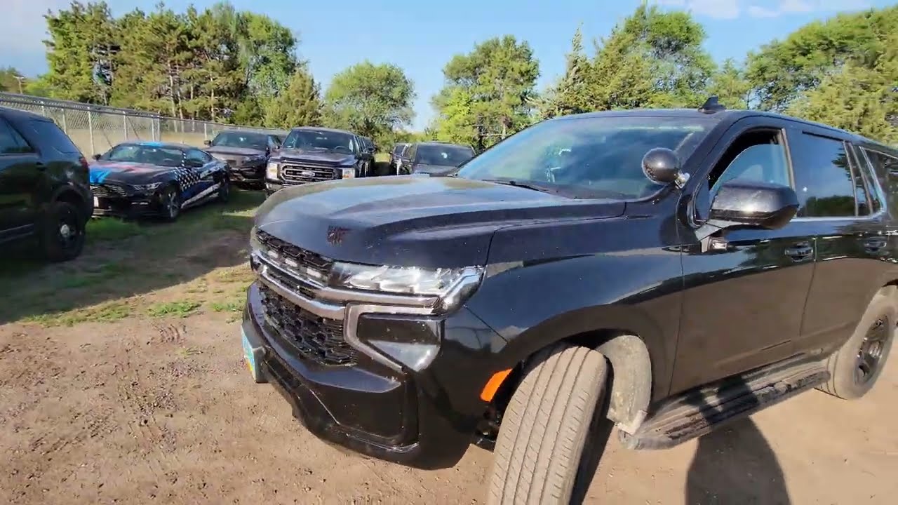 Police Tahoe PPV for North Dakota Sheriff's Office