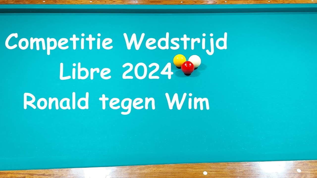Competitie Libre 2024 Wim tegen Ronald