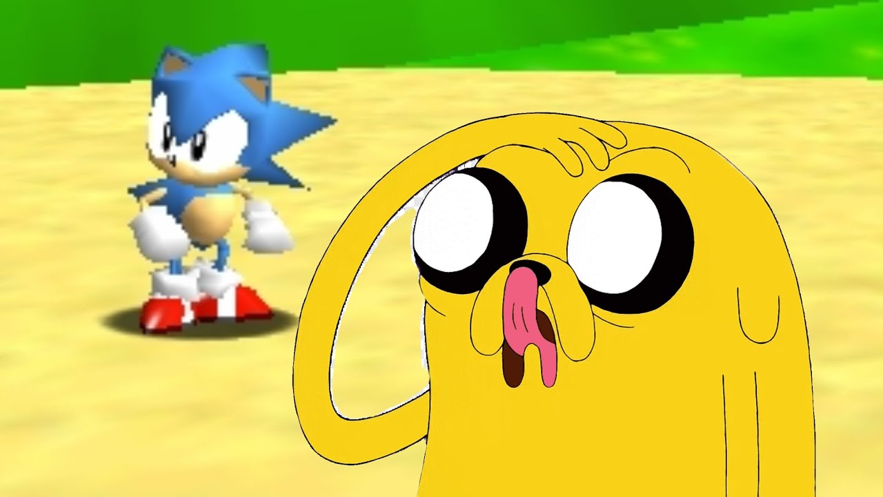 Súper mario 64 pero con Sonic